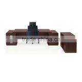 Executive Office Desk With Double Cabinet thumbnail-2