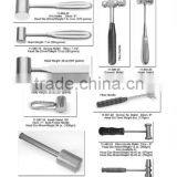 Heath Mallet SS,head Dia 40mm,head Weight 567 g, Weight 1020 Grames, Orthopaedic Instruments, Surgical Instruments