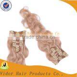 Full Head Wholesale Brazilian Clip In Hair Extensions Afro Kinky Curly Clip In Hair Extensions