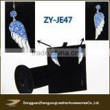 Top Design Popular Earrings Royal Blue Crystal Party Jewelry Earrings