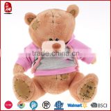 2015 cheapest different cute and popular plush animal toys for crane machines