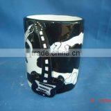 Ceramic Guitar Cup, Music Cup, Music Mug thumbnail-1