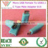 Made in China USB 3.1 Type C Male to Micro USB Female Adapter 015