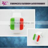 Custom country flag watch Italy led watch
