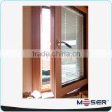 German thermal break solid wood double glazed casement windows