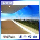 County Town Planning / Urban Planning Scale Model