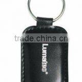 Promotional Wholesale Custom LED Flashlight Keychains/keyring/keyholder