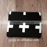 Baby Cross Style Knit Blanket Knitted Cotton Baby Swaddle Blanket thumbnail-3