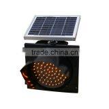 LED Solar Traffic Flashing Light 12 Inch Diameter
