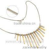 Women Stainless Steel Two Tone Stainless Steel Necklace