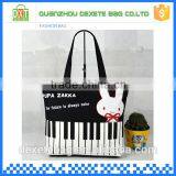 Customized Wholesale Quality Cotton Shopping Zipper Canvas Bucket Bag