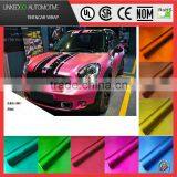 Best Price 1.52*20m Chrome Matte Ice Car Wrap Vinyl With Air Bubble Channel Car Wrapping thumbnail-3