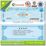 Security uv Invisible Certificate Transfer Paper Printing
