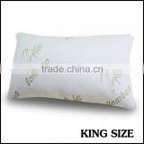 Cheap pillow Queen size soft Shred memory foam bamboo pillow
