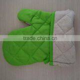 Bright Green Color Photo Printing Polyester (twill) 25g Pot Holder 55g Glove Kitchen Set thumbnail-4