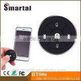 BT006 -Bluetooth Siri & Automatic Selfie Button Stick With Camera Shutter & Media Playback