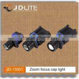 Zoom Focus High Power Led Cap Light Can Adjust the Angle With Clip Can be Easy Carry