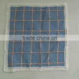 handkerchief fabric readymade square table handkerchief cotton lace handkerchiefs wholesale