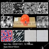 10 different patterns Liquid image Hydrographic printing film NO. X5DE10V1 40*50cm size