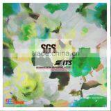 Fabric Printing Satin Top Digital Textile Fashion Satin Blouses Stitch Fashion Wholesaler thumbnail-2