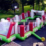 Children Football Field Sale,2016 Kids Games Inflatable Baby Foot Field,cheap Human Soccer/Football Pitch
