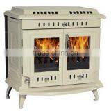 american style fireplace, wood or coal fireplace, freestanding fireplace, classical stove