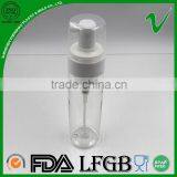 PET Round Empty Cosmetic 180ml Plastic Foam Pump Bottle thumbnail-4