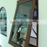 Made in China standard size aluminium top hung windows