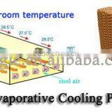 5090/7090 Brown/green/black Coated-single Side Evaporative Cooling Pad for Greenhouse Farming Equipment thumbnail-5