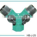 3/4'' 2-WAY TAP ADAPTOR WITH GARDEN WATER HOSE CONNECTOR thumbnail-3