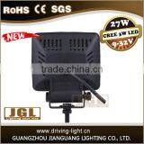 27w Square LED Work Light Cree Driving Light 24v Lamp for Motorcycle,4x4 Cars thumbnail-5