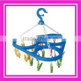 Plastic Hanger With Peg & Plastic Hanger With Clip & Plastic Colored Pegs thumbnail-5