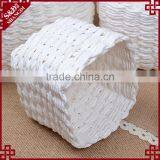 New Set of 3 Stackable Design Paper Rope Hand Woven Gift Decorative Small Baskets thumbnail-5