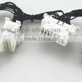 OBD2 Splitter Y Cable , J1962M to 3-J1962F, 1 to 3 Audio Spliter Cable, 1ft