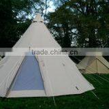 Waterproof Luxury Camping Tent Canvas Camping Teepee Tent thumbnail-5