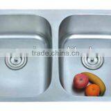 America Unswe Double Bowl Kitchen Sink, thumbnail-1
