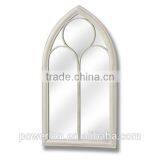 Decorative Metal Framed Stick On Wall Mirror thumbnail-2
