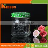 Factory Price Embossed High performance glass jars 8oz top selling products in alibaba