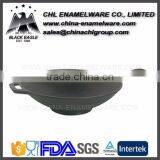 Big Size Enamel Cast Iron Stove Wok With Metal Lid