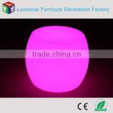 Manufacturer Die48*H40CM PE LED Drum Chair/plastic LED Light up Chair With Remote Control 16 Mix Changeable Colors thumbnail-4