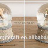 Funny Bear Resin Unique Glass Snow Globe thumbnail-4