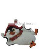 2014 New Handmade Resin Christmas Penguin Decoration thumbnail-1
