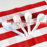 Japanese Style Ceramic Spoon With Solid Color thumbnail-1