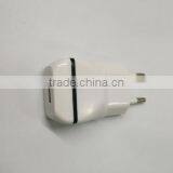 White Color 5V 1A EU Plug USB AC Power Wall Charger Adapter For Samsung US/EU Charger for Phone 6 Plus 7 Plug thumbnail-1