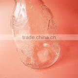 Lemonade Embossed Mango Juice Stemless Glass Tumbler Cup Drinking Set thumbnail-5