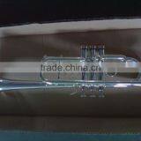 Silver Plated C Key Heavy Trumpet thumbnail-1
