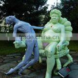 High Quality Outdoor Decoration Resin Craft Life Size Erotic Statues thumbnail-5