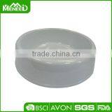 China Plastic Solid Color Round Melamina Bulk White Pet Salad Bowl thumbnail-1