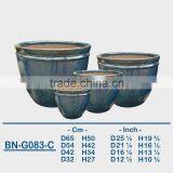 GLAZED CERAMIC OUTDOOR POT BN-G083 thumbnail-3