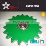 OEM Customized Hardened Teeth High Speed Roller Chain Ball Bearing Idler Sprocket thumbnail-2